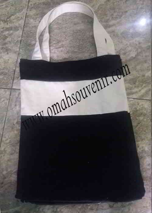 tas kanvas 2 warna