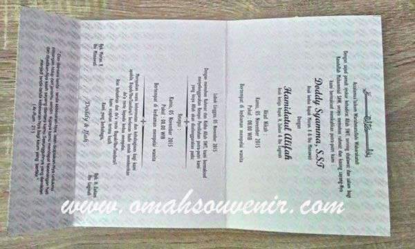 undangan softcover piano 